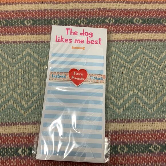 The dog likes me best notepad - Picture 1 of 3